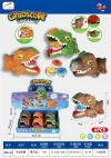 TJ15690 Dinosaur Spinning Top Toy Pull Rope Rotating Luminous Tyrannosaurus Rex Launcher Children's Fun Battle Spinning Top Display Box Set Specification image